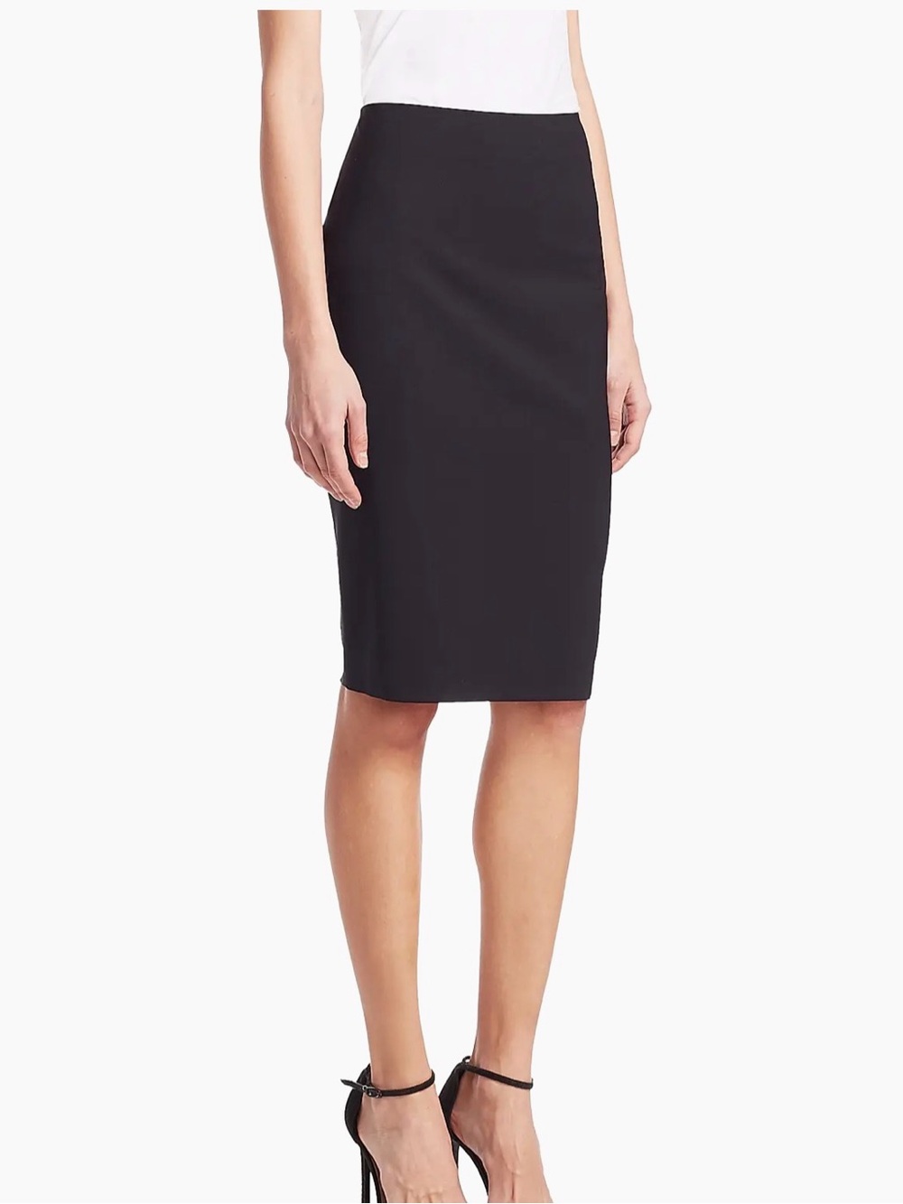 Theory Black High-Waist Pencil Skirt Size 4